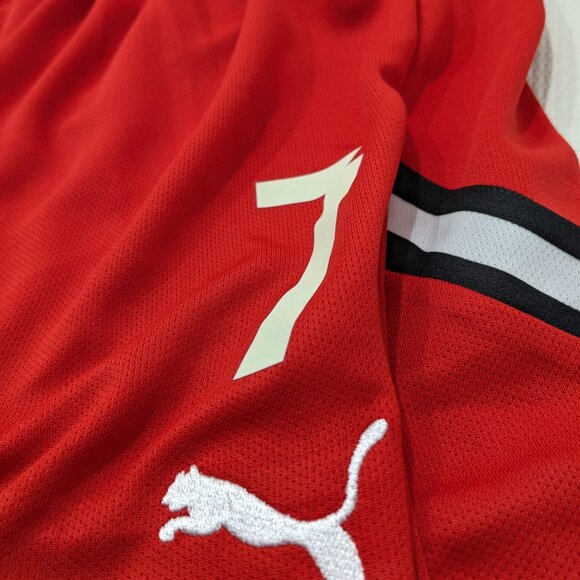 Ronaldo #7 Home Red Portugal Youth Puma Kit - Picture 12 of 16